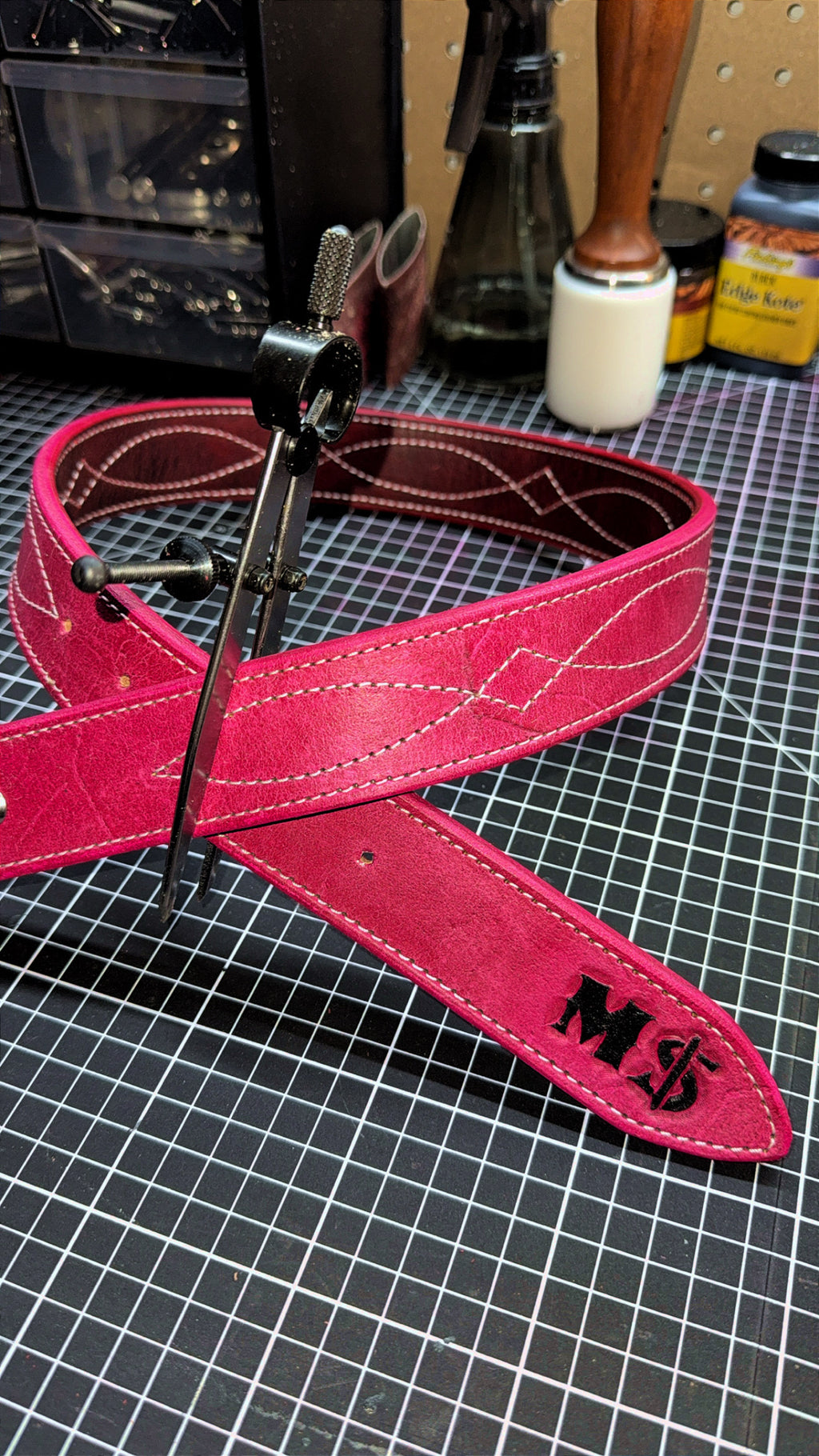 Custom Pink Gunslinger Belt