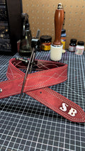 Custom Maroon Gunslinger Belt