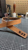 Custom Tan Gunslinger Belt